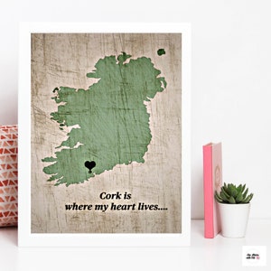 I am Irish,Irish blessing print,Irish printable art,I love irish,I love Ireland,Ireland scenery,Ireland poster,Ireland printable image 1