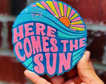 Here Comes The Sun Freshie, Summer Car Air Freshener