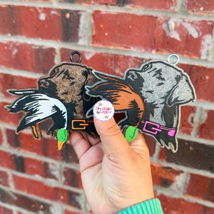 Duck Dog Freshie, Lab freshie, Hunting freshie, Car Air Freshener
