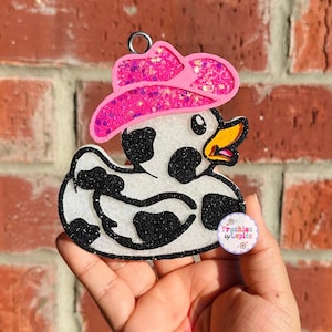 Cowboy Duck freshie, Car Air Freshener, Freshy