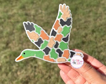 Camo Mallard Duck Car Air Freshener, Hunting Gift