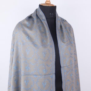 Premium Hand-Embroidered Pashmina Shawl - Warm & Timeless Accessory | Elegant Wrap for Special Occasions | Gift For Her
