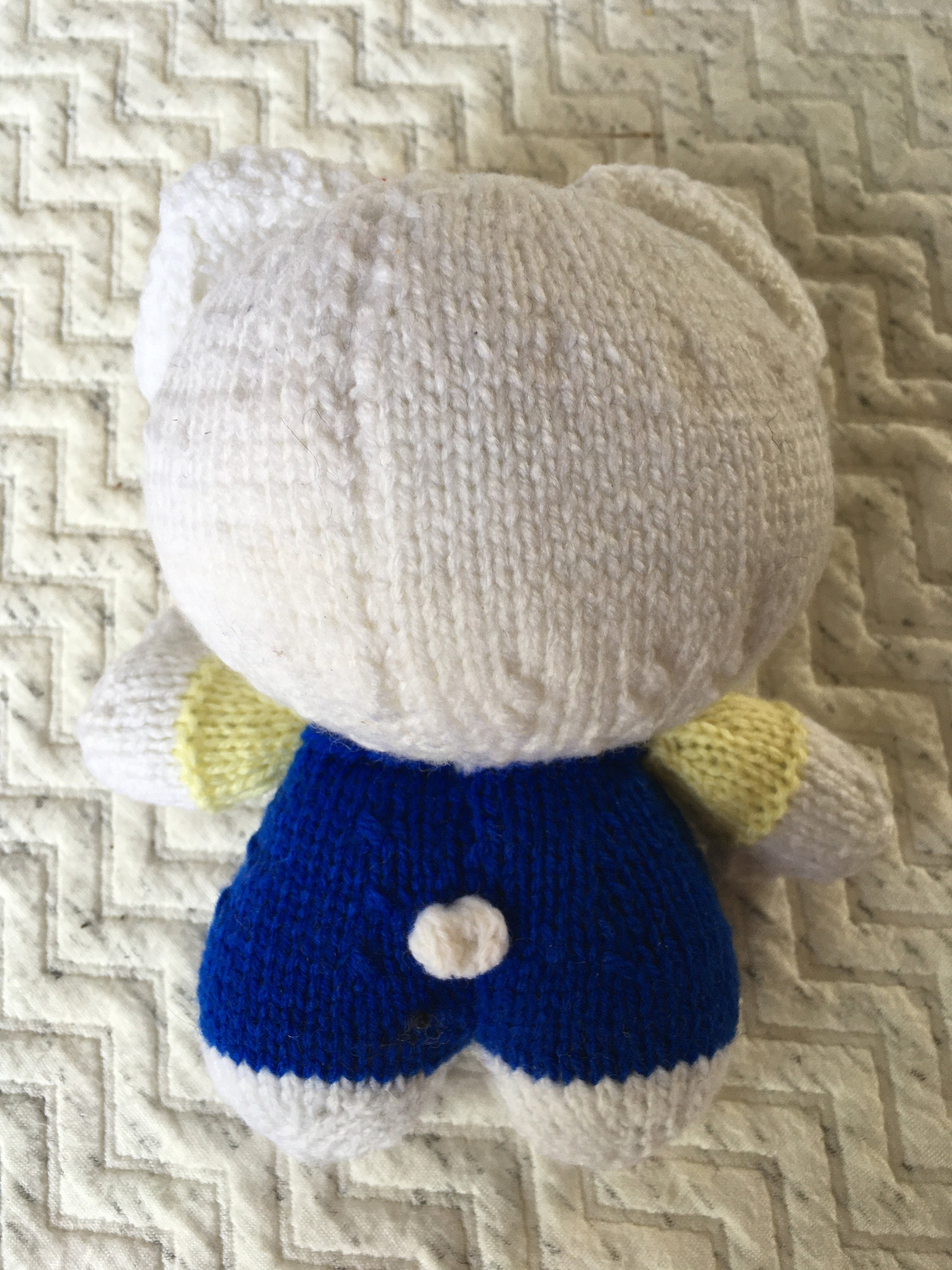 Hello Kitty knitted toy Etsy