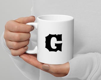 G-mok - alfabetbeker - minimalistische mok