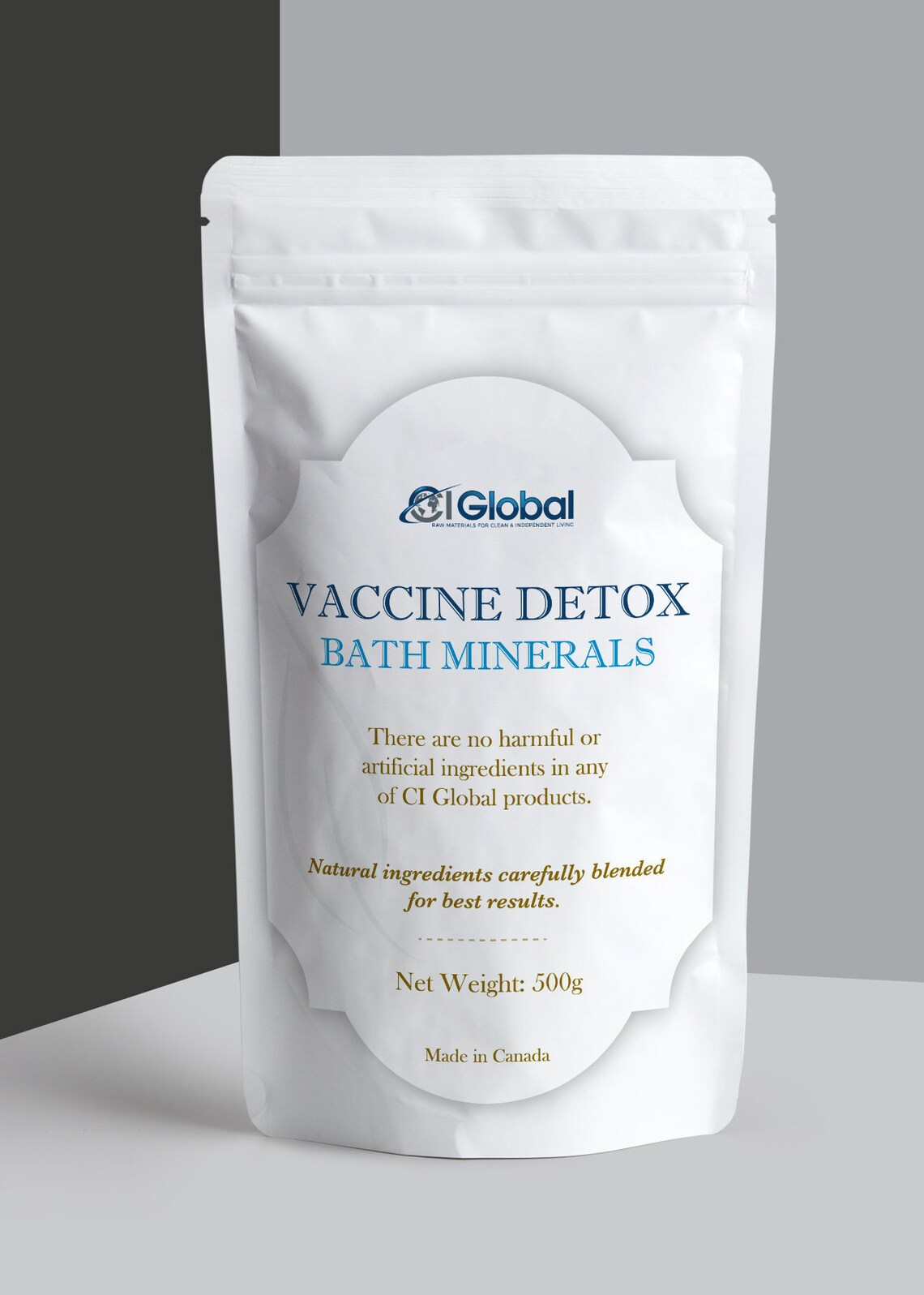 Vaccine Detox Bath Minerals Bentonite Clay Epsom Salt Detox Etsy
