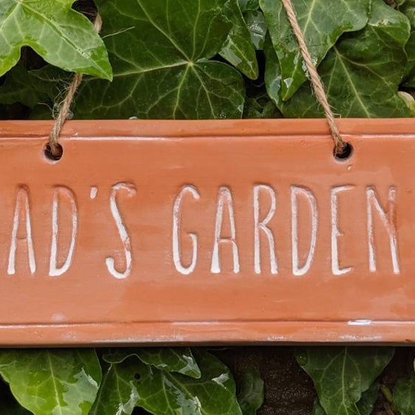 Garden Wall Plaque Etsy UK