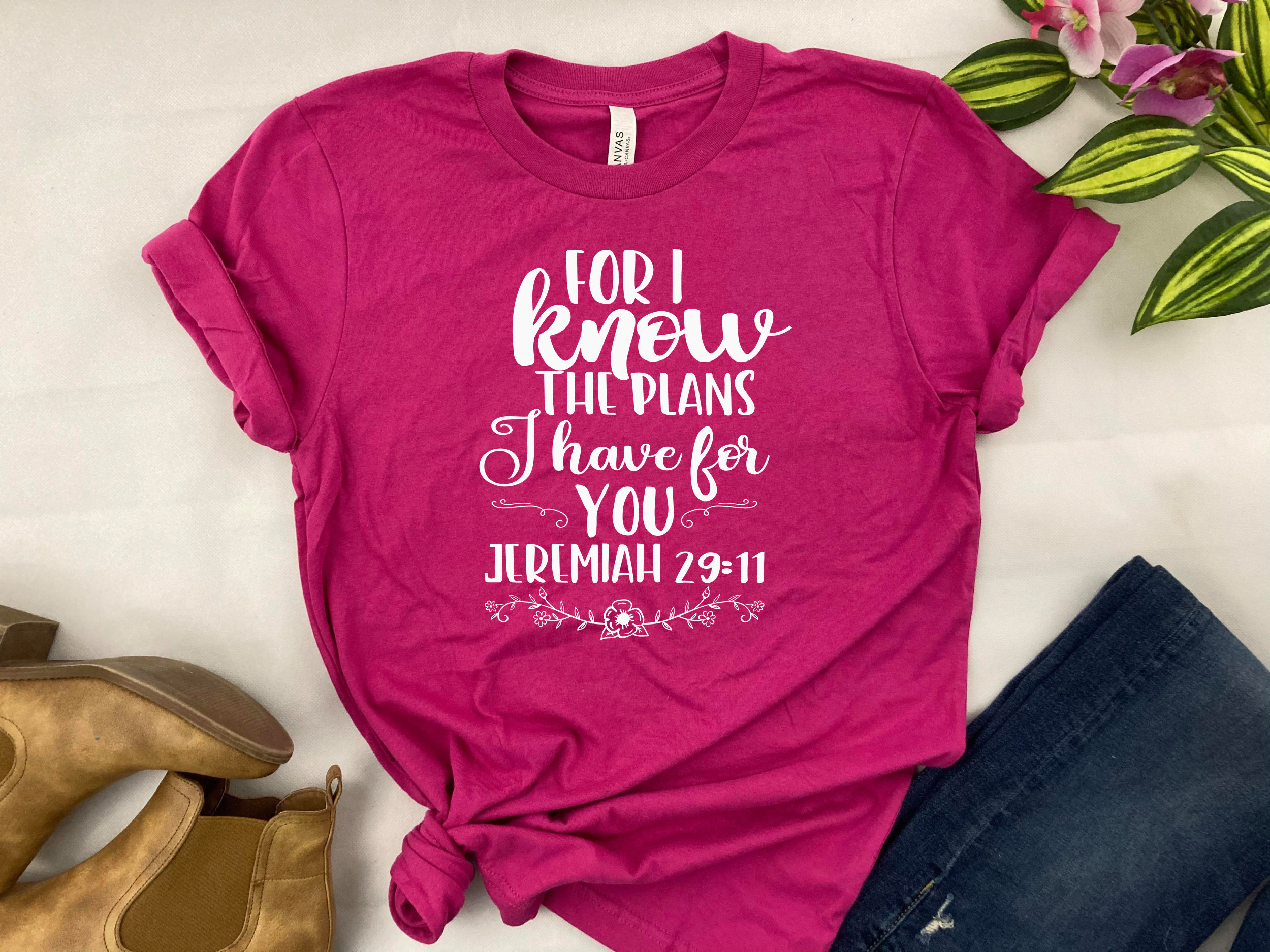 SVG -I Know the Plans I Have for You - Jeremiah 29:11 - Cricut Instant ...