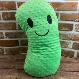 2lbs -10lbs Weighted Pickle or Jelly Bean Stuffed Minky Plush Animal Lap Pad plushie comfort Special Needs, Sleep, Anxiety Stress Relief