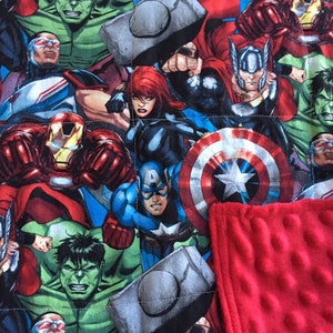 Superhero weighted blanket hotsell