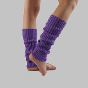 Long  leg warmers, knit wool leg warmers for woman, yoga  gift