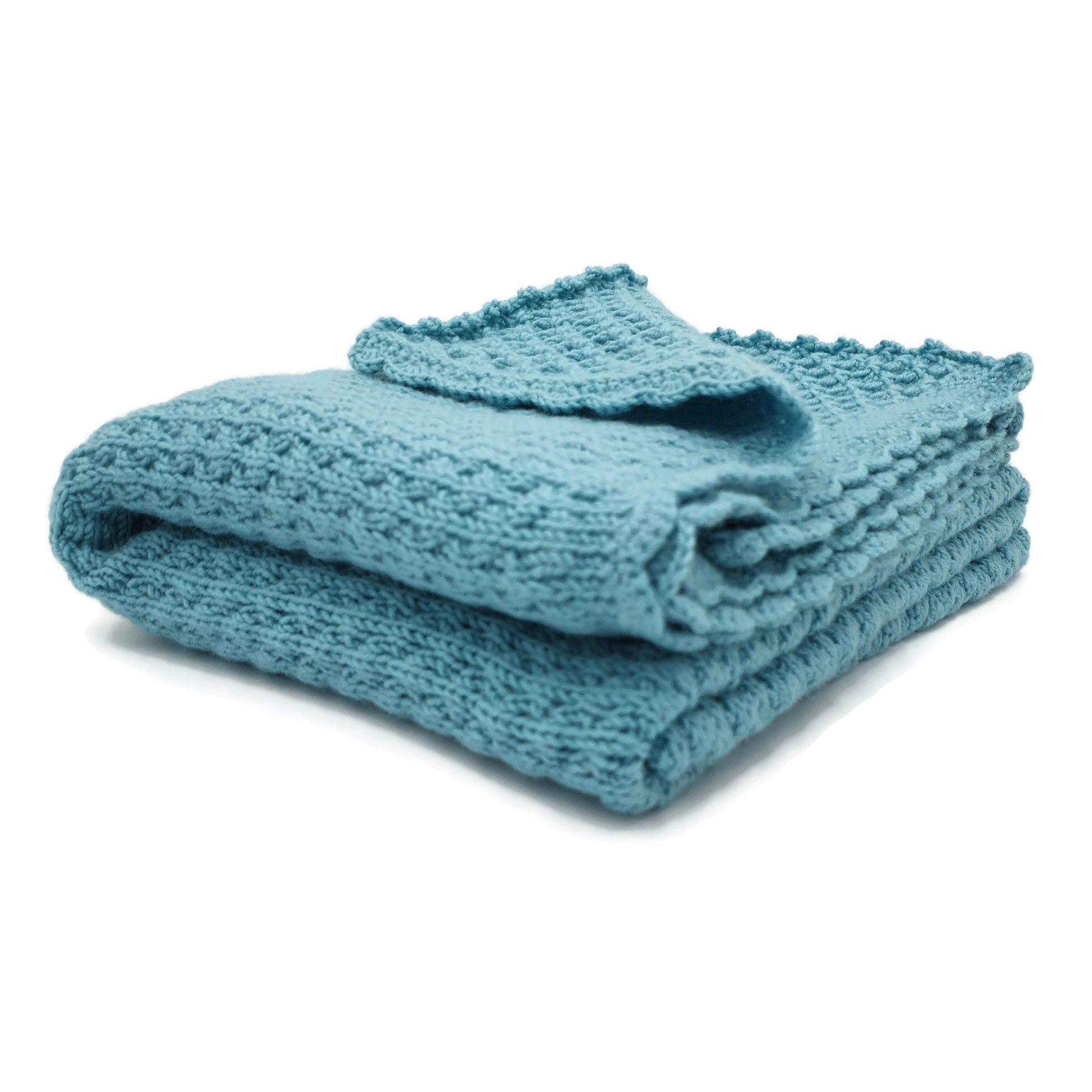 Knit wool baby blanket Cozy baby plaid Baby shower gift Etsy