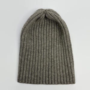 Fisherman hat from yak wool ~ Knit winter beanie image 6