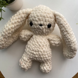 Big Bunny/Rabbit Crochet Stuffed Animal Plush Toy Handmade.