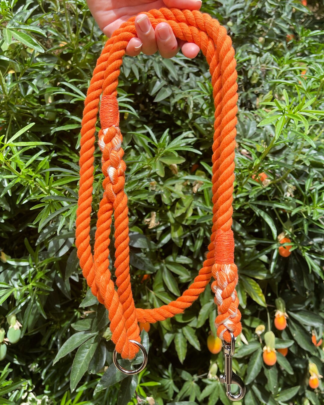 Block Colour Rope Leads - Etsy UK