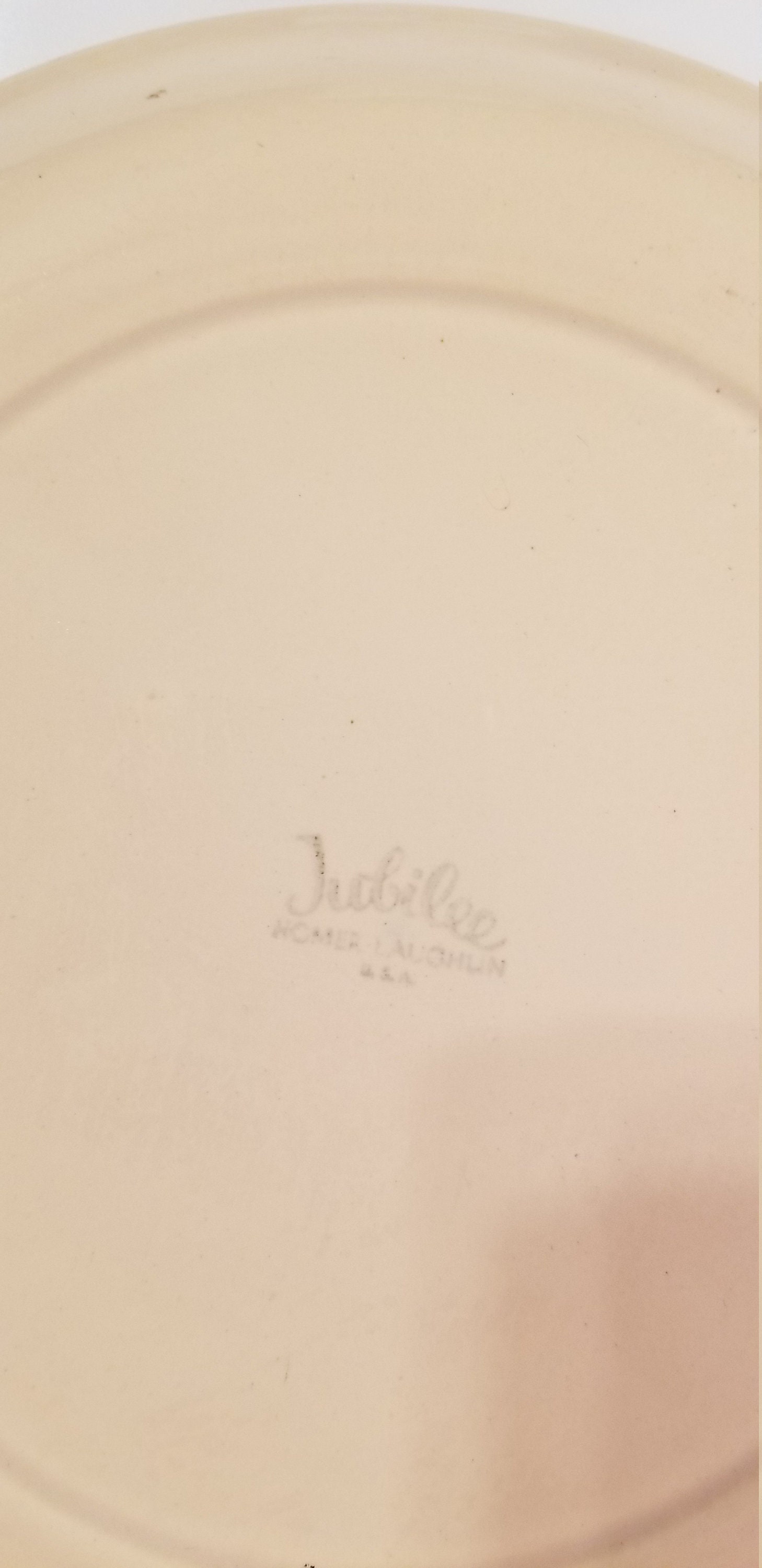 Homer Laughlin Jubilee 1954 Calendar Plate Lot 494 Etsy