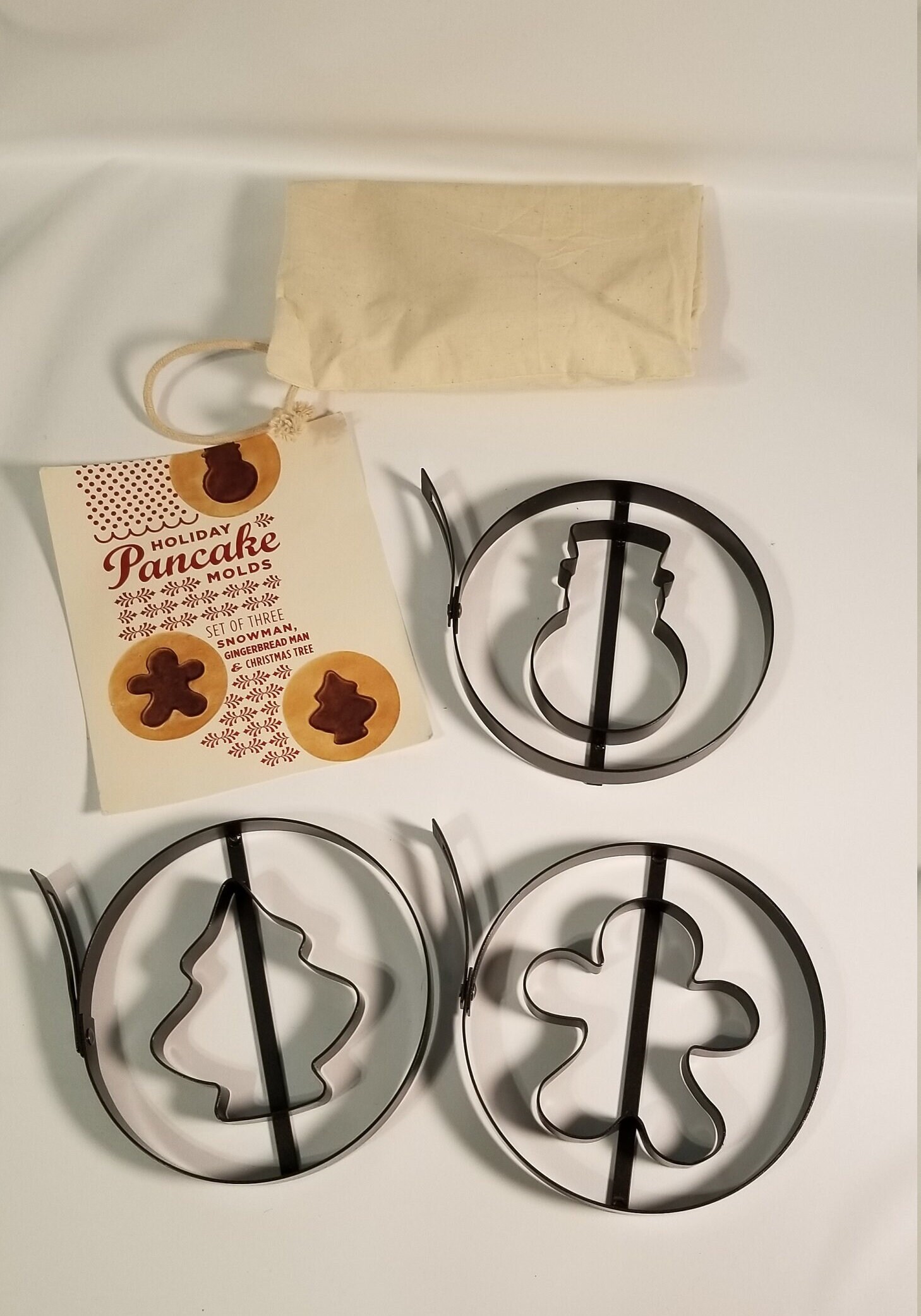 Williams Sonoma Holiday Pancake Molds Lot 890 Etsy