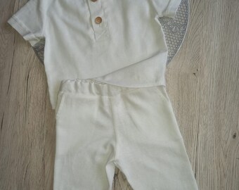 Suit set kids white