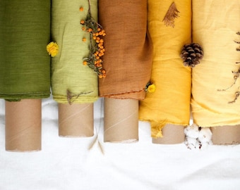 BEST PRICE pure linen 40 colors European Linen, 100% natural Linen fabric. Medium weight, prewashed, softened Linen. Linen Fabric For Sewing