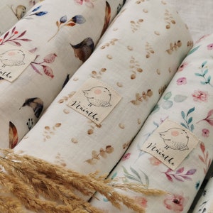 Muslin Swaddle Baby Muslin Scarf Perfect Summer Blanket for Baby Extra Soft GOTS Muslin Organic Cotton Soft Blanket Lightweight Swaddle