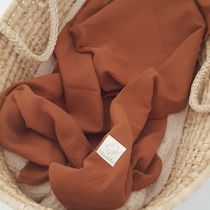 Muslin Baby Swaddle Baby Muslin Scarf Perfect Wrap Blanket Photography Soft GOTS Muslin Organic Cotton Soft Blanket Lightweight Newborn Gift