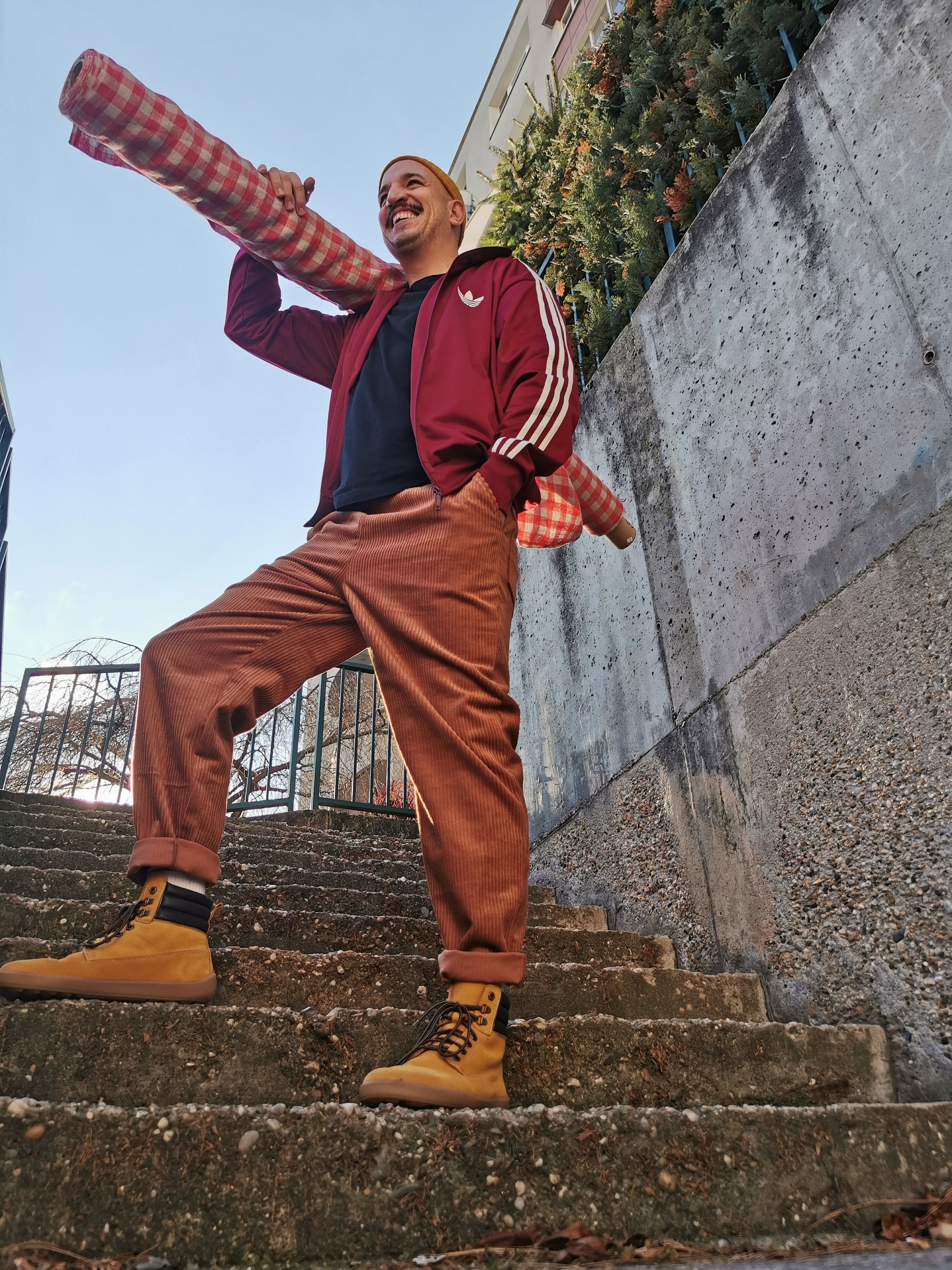 Pantalon velours homme vintage best sale