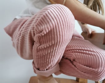 100% Baumwolle Cordhose Natürliche Vintage Style Waschcord Haremshose für Kinder Baby Cordhose Jungen Cordhose Mädchen Cordhose