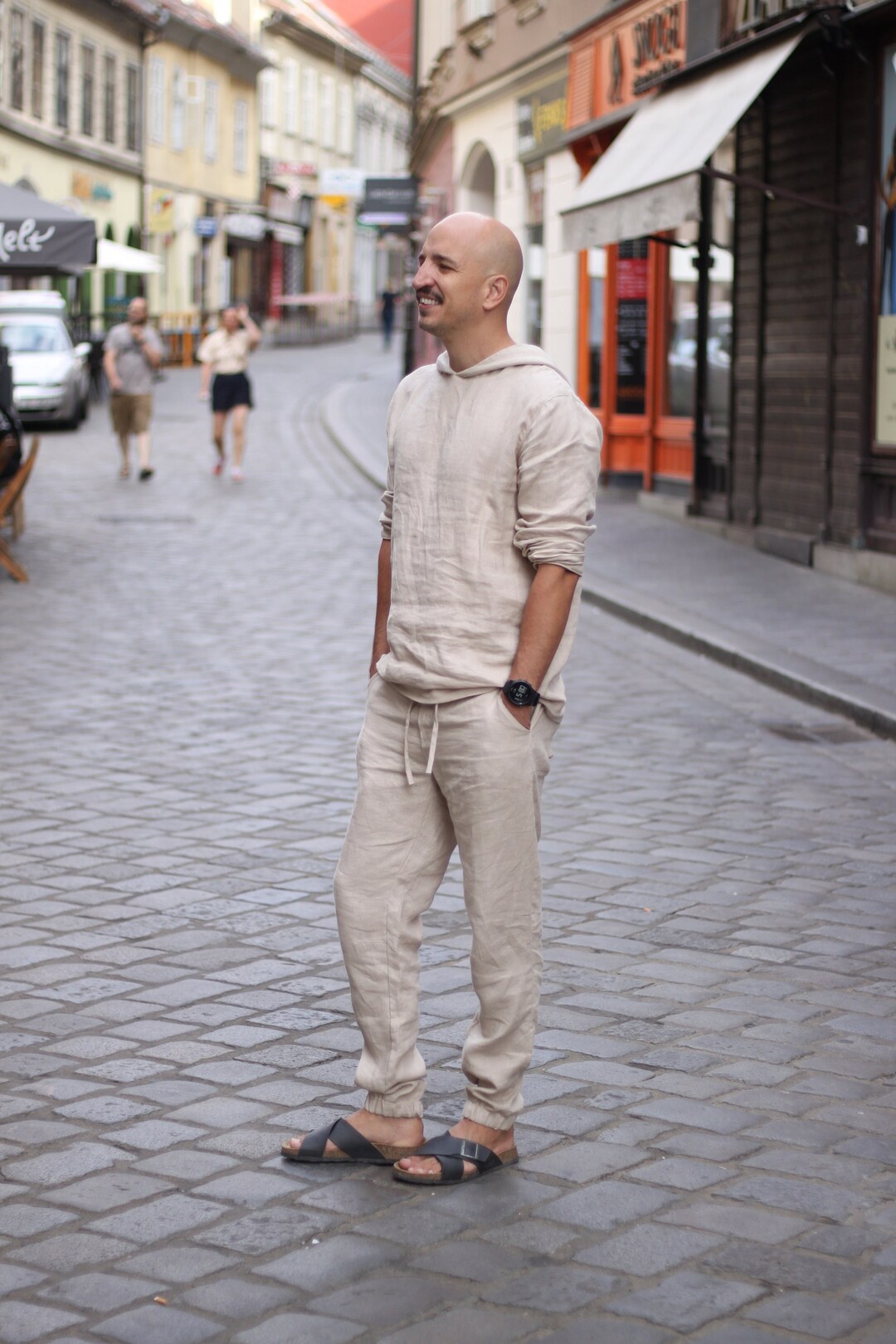 melt the lady - loose relax pants グレー melt the lady - loose relax pants グレー