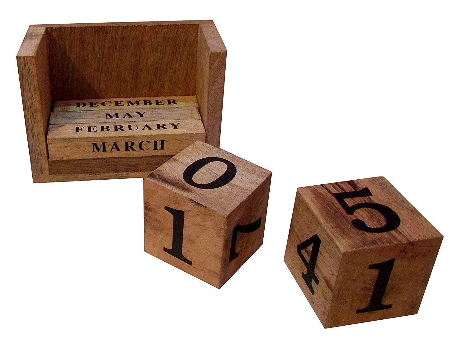 Calendar Wooden Never Ending Calendar For Office Home Class Etsy