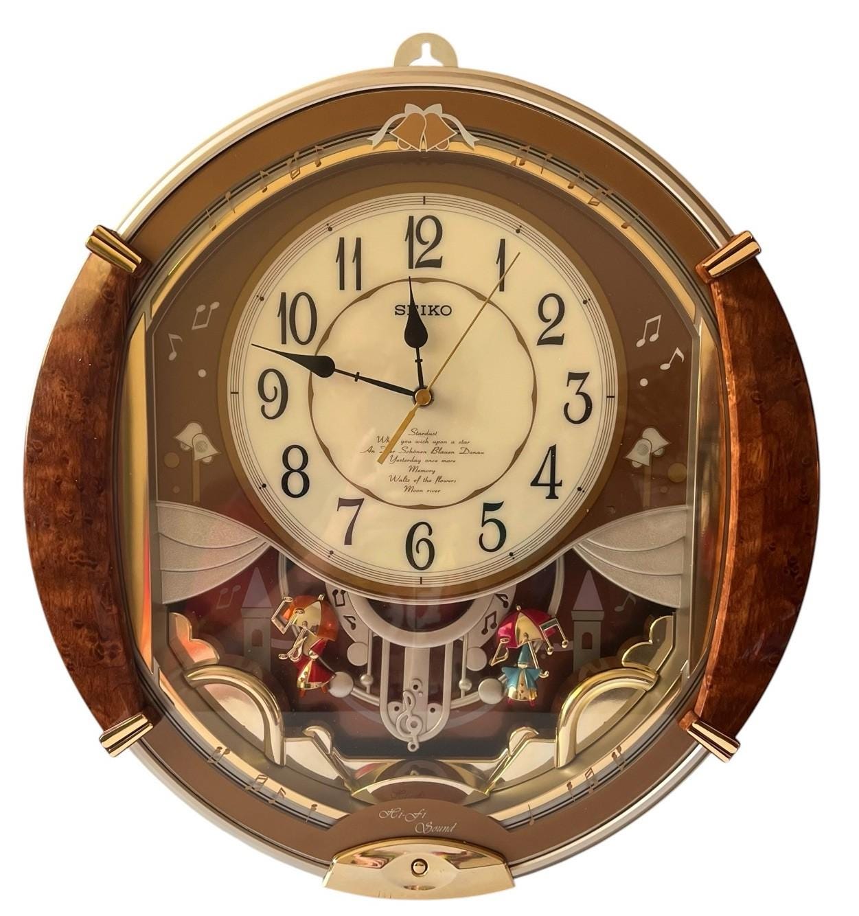 Vintage Wall Clock Seiko - Etsy