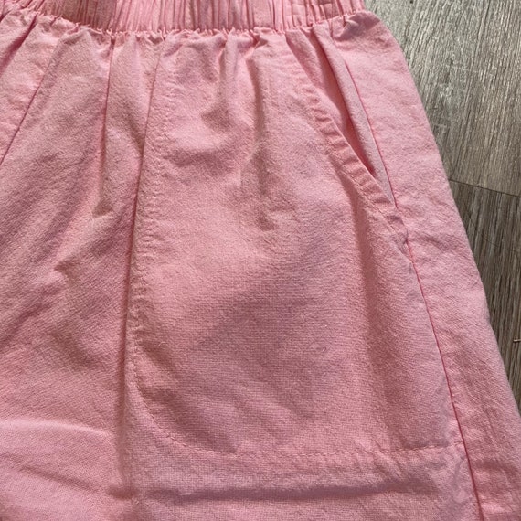 Sequins Candy Cane Hearts Applique Shorts