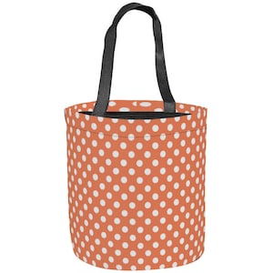 Sac seau d&#39;Halloween pour faire des tours ou des friandises - Petit pois orange