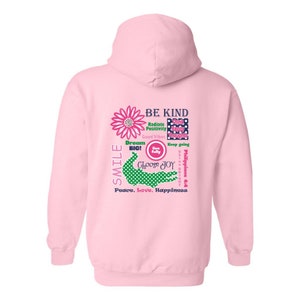 Preppy Country Club Strandurlaub Schwesternschaft Positive Zitate Trendy VSCO Vibes Gator Positive Zitate Mit Kapuze Lehrer Mama Kapuze