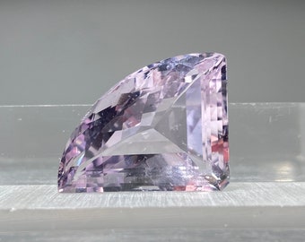AAA Pink Amethyst | 20.5 Carat Triangle Cut Gemstone