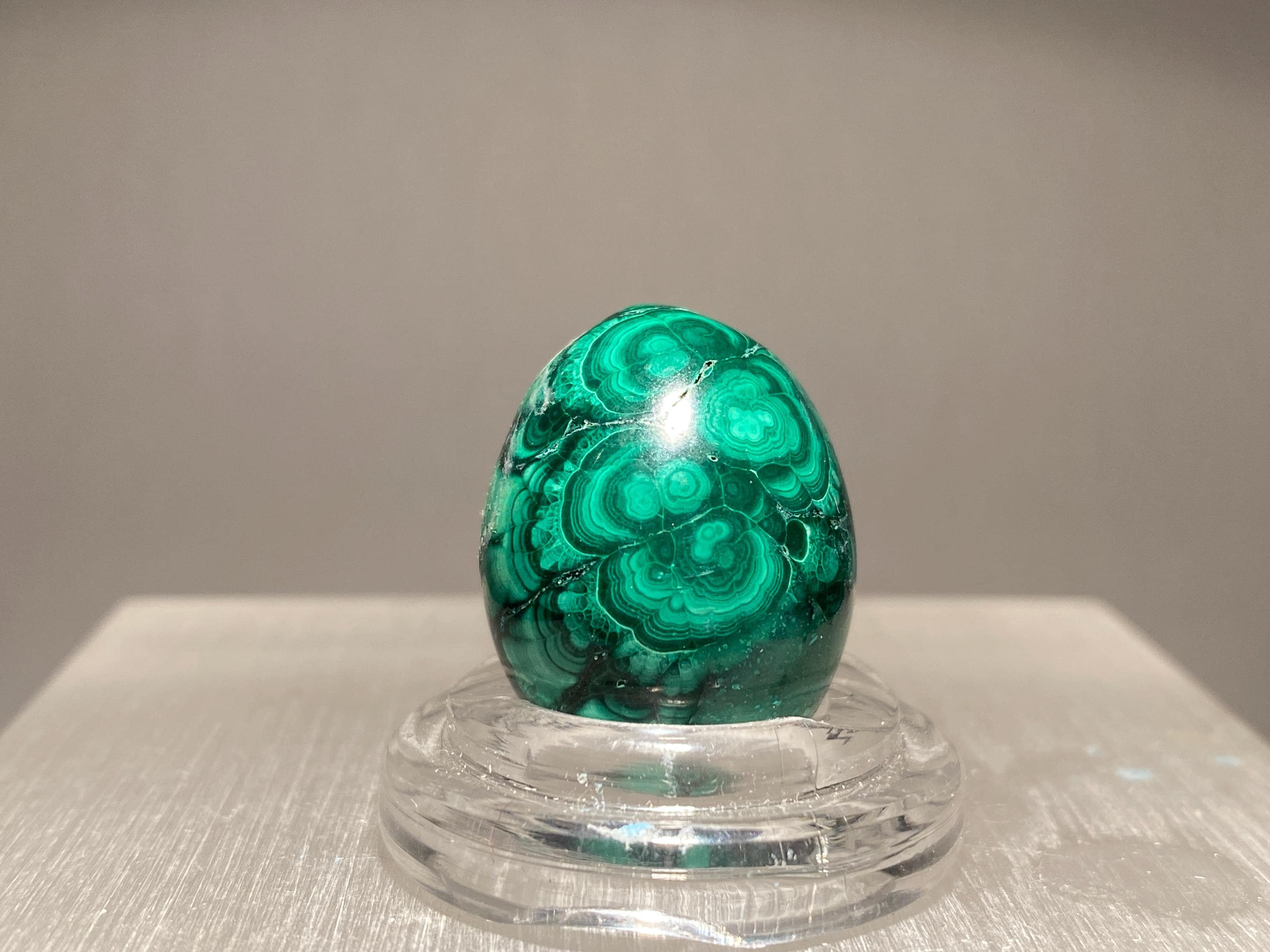 Malachite Egg - Etsy