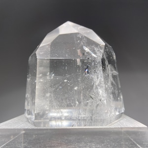 Natural + Special | Sehr klarer AAA High Grade Clear Quartz Point + Penetrator Quartz | Regenbogen | Kristallturm | Dom | Heilung
