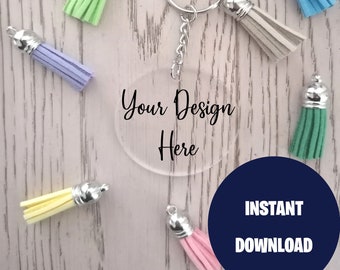 Download Keychain Mockup Etsy