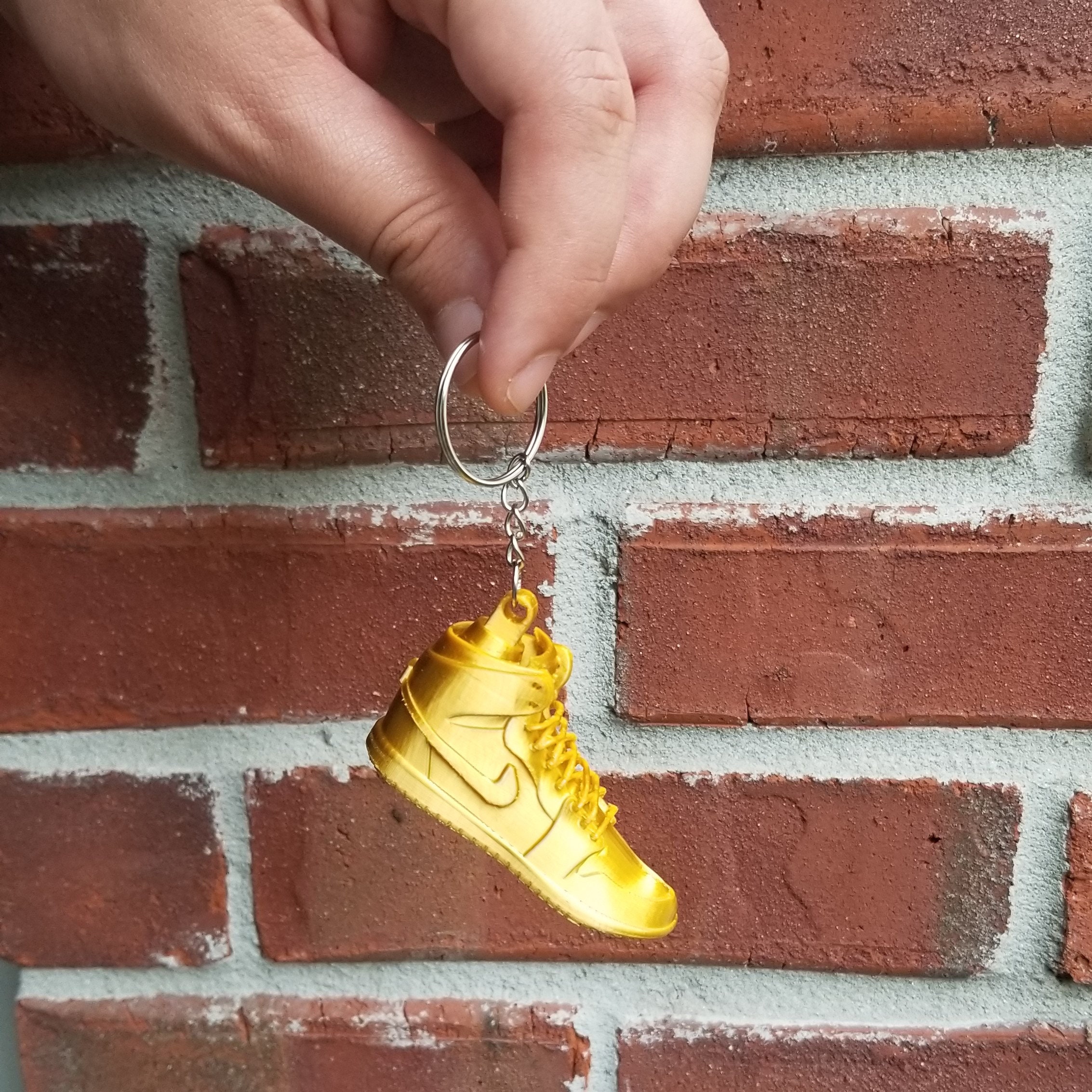 Nike Air Jordan 1 Sneaker 3D Printed Keychain 2.5 inches Etsy