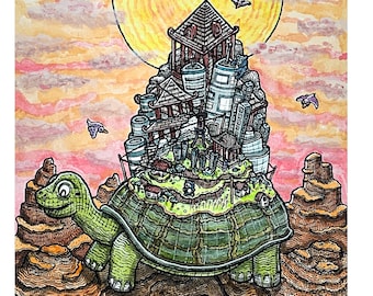 Tortoise City - Limited Edition Prints