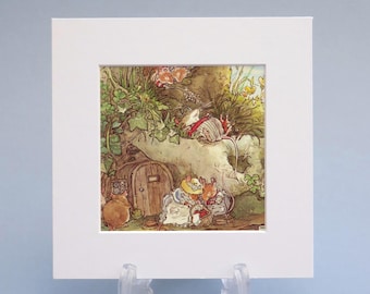 Brambly Hedge, Flower Mill, 1999 Vintage Book Print, Bookplate - Etsy