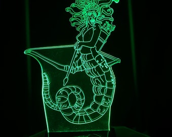 luz de la medusa
