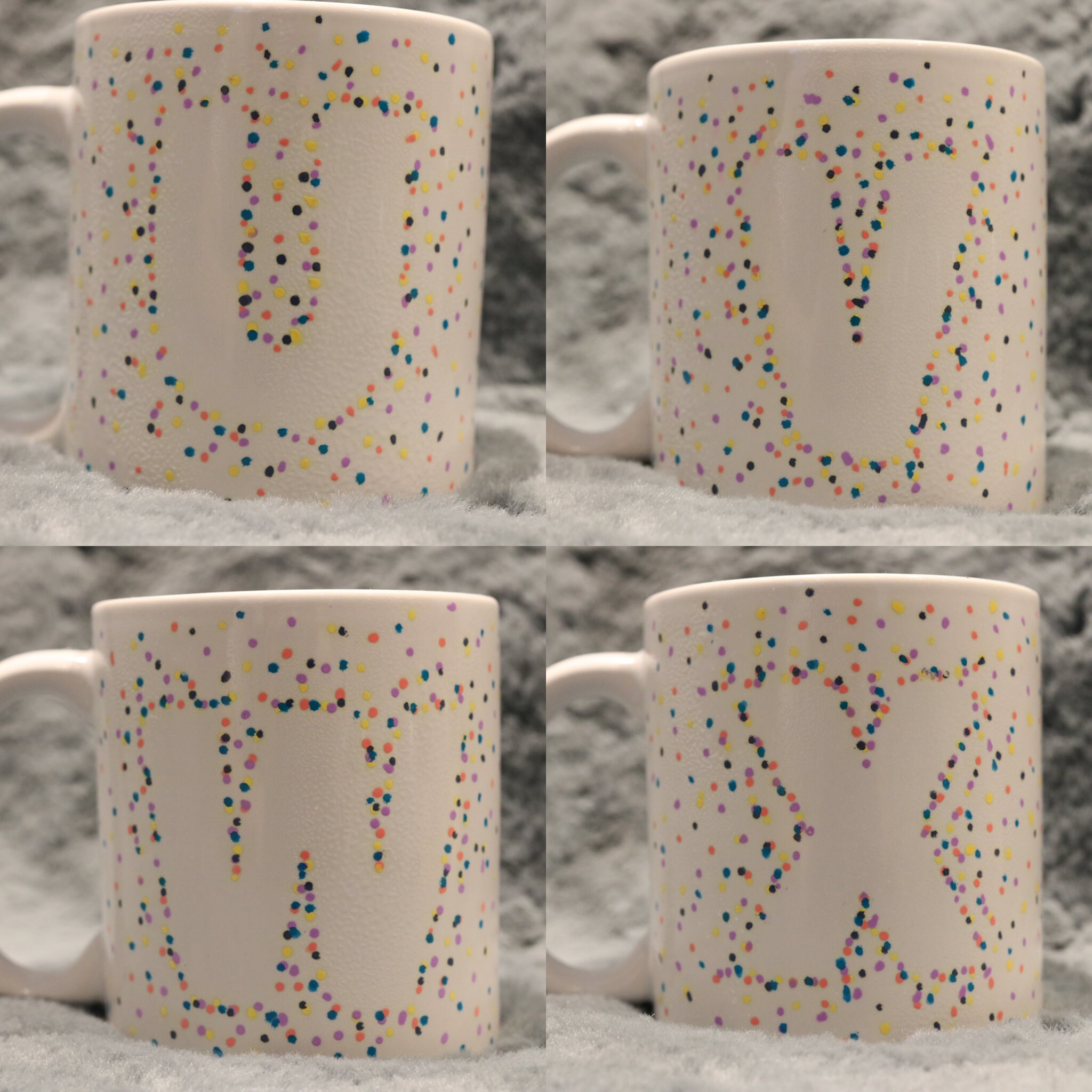 Letter Mugs Personalized Etsy