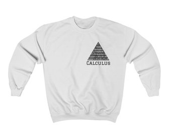 Mathematics Sweatshirt. Math Sweater. Calculus Sweatshirt. Crewneck Sweatshirt. Math Pin. BC Calculus. AB Calculus. Math Equation. Calculus.