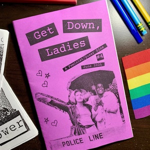 Zine: "Get Down, Ladies" #4 (June 2021) - Monthly Feminist/Queer Zine