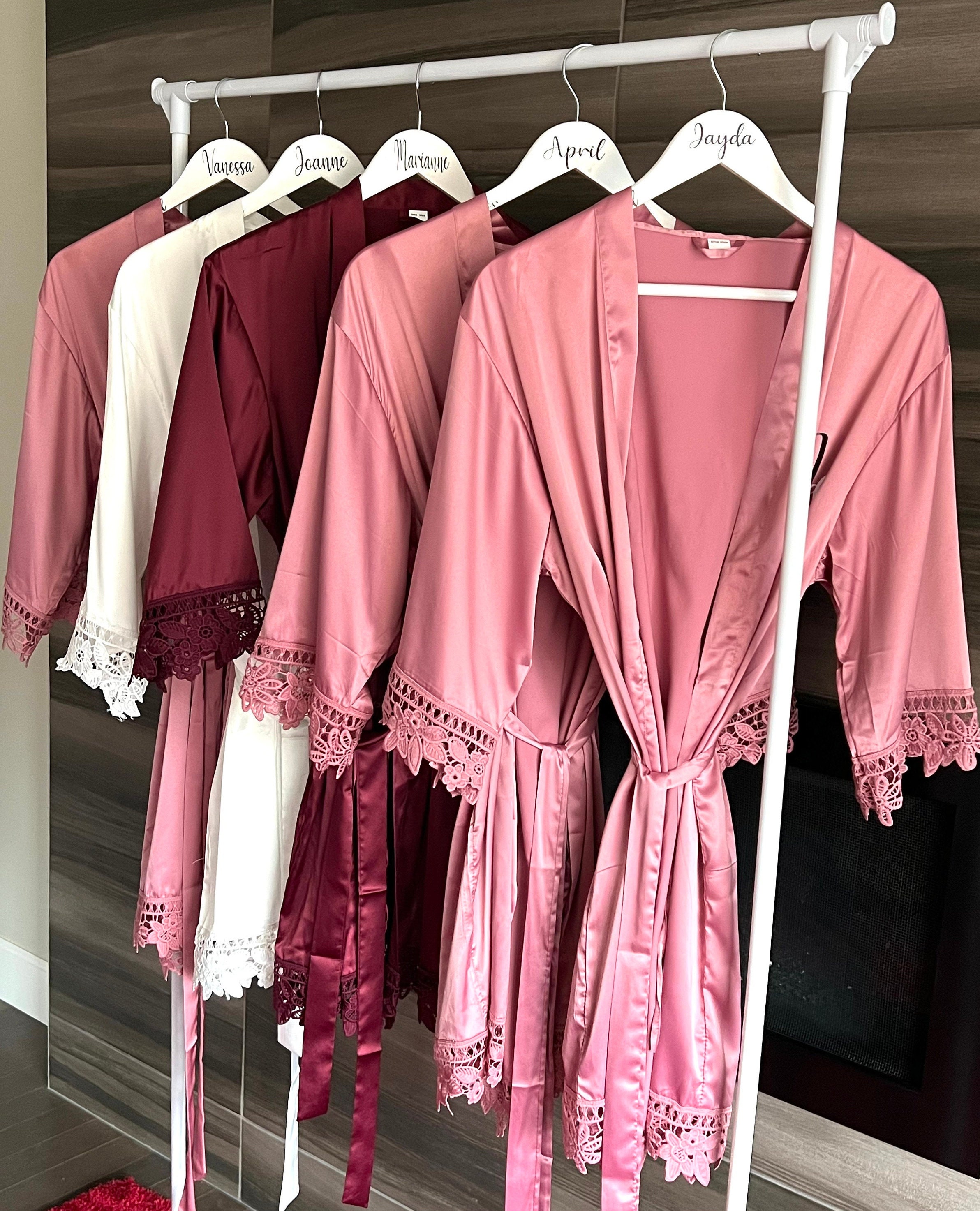 Bridesmaid Robes Flower Girl Robe Morning Bride Bridal Party Robes ...