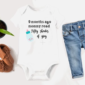 Funny Onesie / personalizado Onesie / Bodysuit / Kids Onesie / Unisex onesie / ropa de bebé / bebé recién nacido / regalo de ducha de bebé / cita divertida onesie