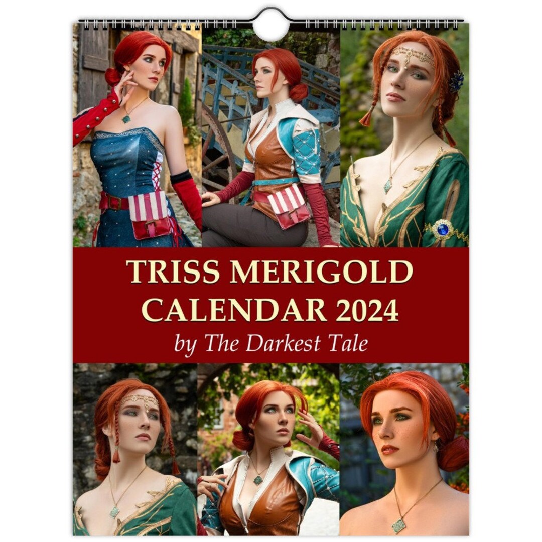 The Witcher Cosplay Calendar Only Usa/canada LT 8.5x11 - Etsy