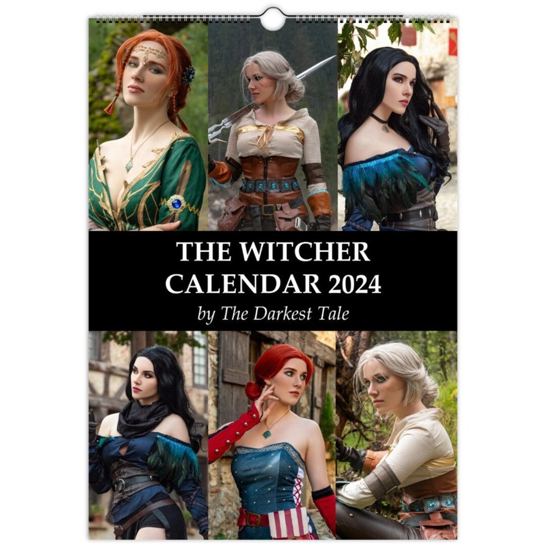 The Witcher 3 Cosplay Kalender 2024 A4&A3 Formate - Etsy.de