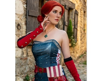 Poster Triss Merigold (Witcher 3 cosplay) - A5, A4, A3