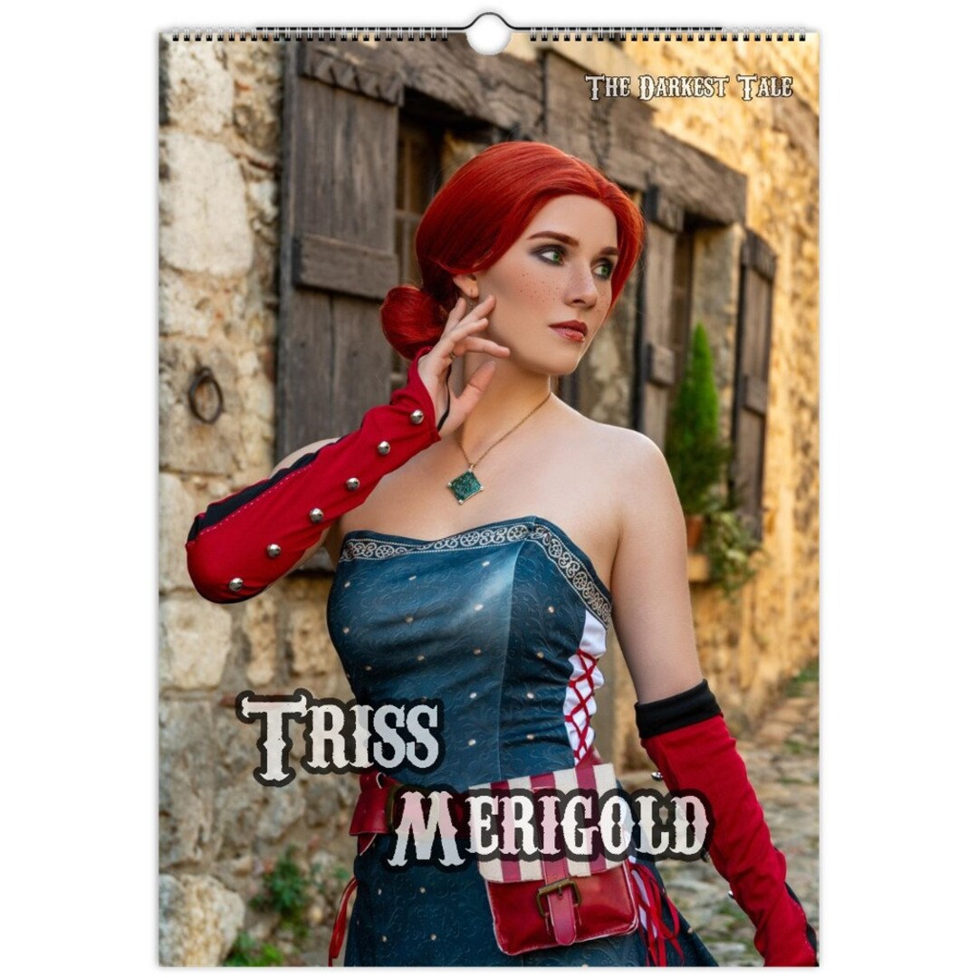 Triss Merigold Kalender 2024 Witcher 3 cosplay A4 und A3 - Etsy.de