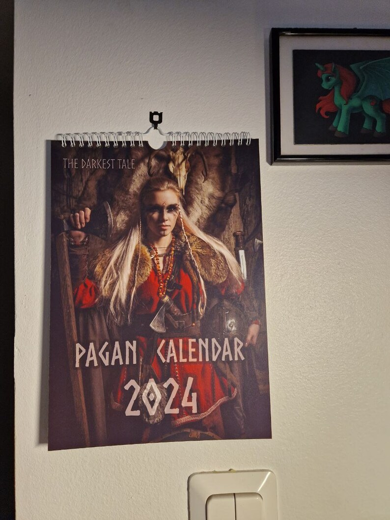 Pagan Calendar 2024 only US & Canada LT 8.5x11 Format Etsy